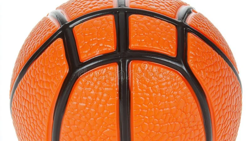 Close-up of a basketball